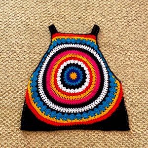NWOT Crochet Crop Top